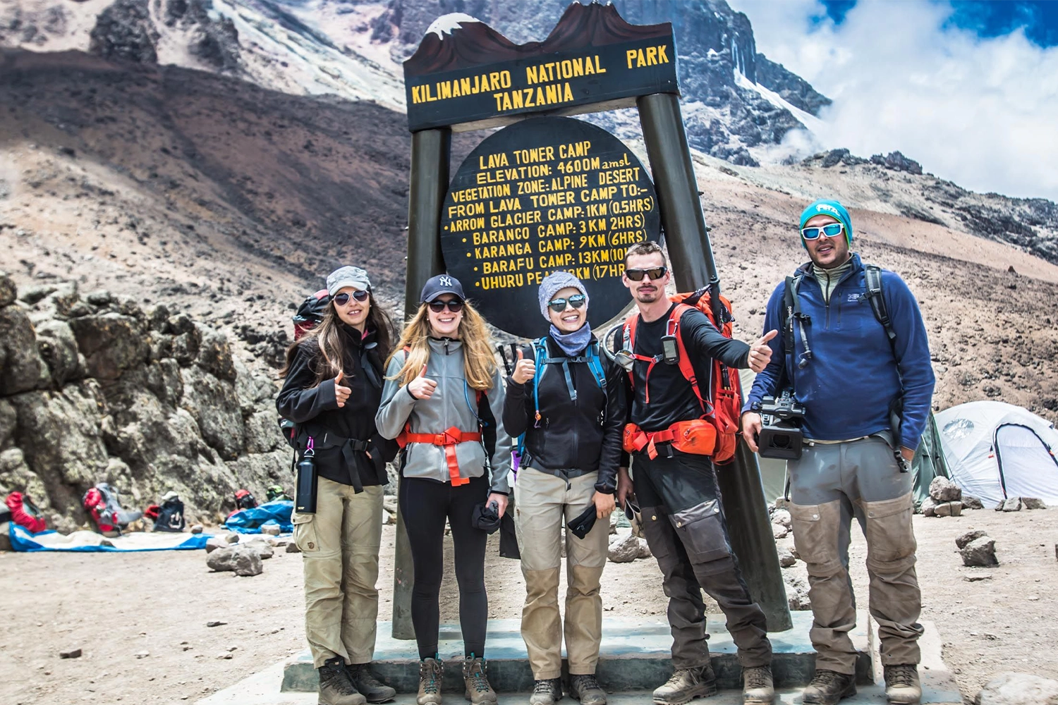 7 Days Group Joining Machame Route Climb