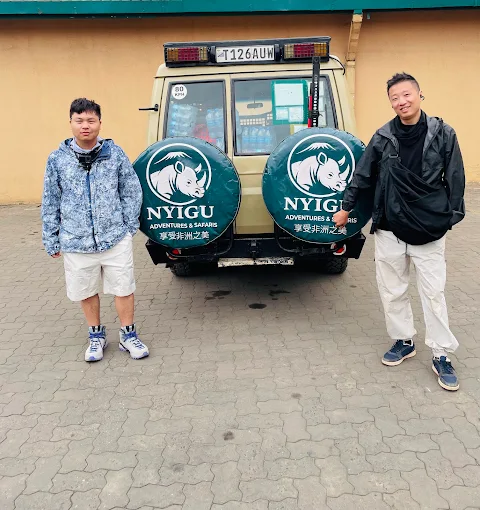 Nyigu Adventures safari jeep near Moshi Tanzania